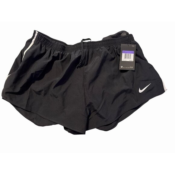 Nike Dri-Fit 2" Brief-Lined Running Shorts - Black- MSRP $30.00 - NEW! Men’s 3XL - Picture 1 of 4